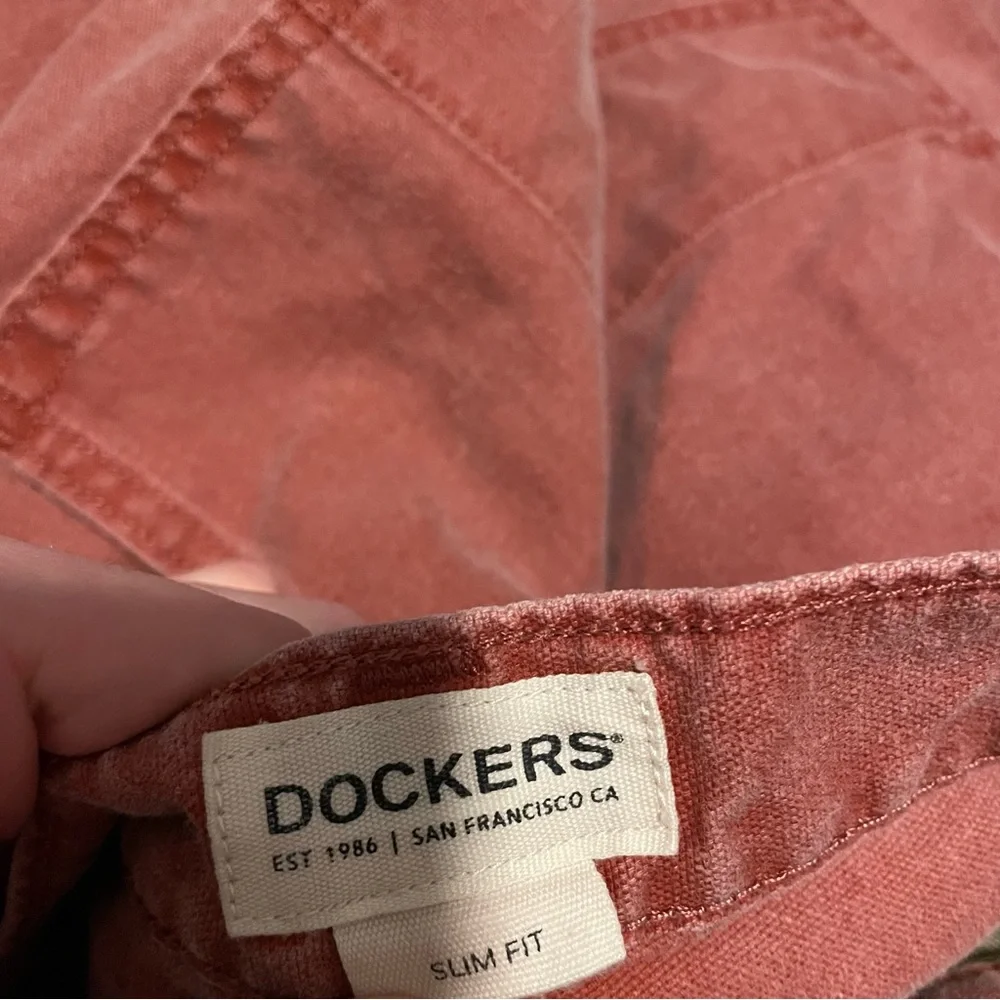 Dockers slim fit jeans red size 28 X 32